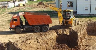 Котлован для дома Арсеньев, цена от 317 руб./м3.