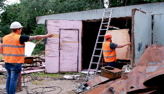 Демонтаж гаражей в Арсеньеве, цена от 1792 руб. – услуги под ключ от 2Землекопа-Рсн